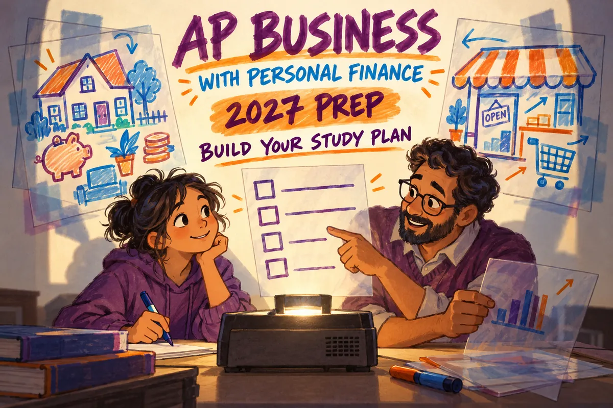 AP Business with Personal Finance Exam: How to Study From the Course Framework (2027 Prep)