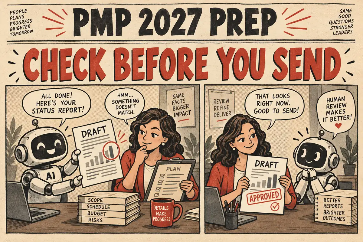 PMP AI Scenarios: Assess Value, Risk and Human Oversight (2027 Prep)