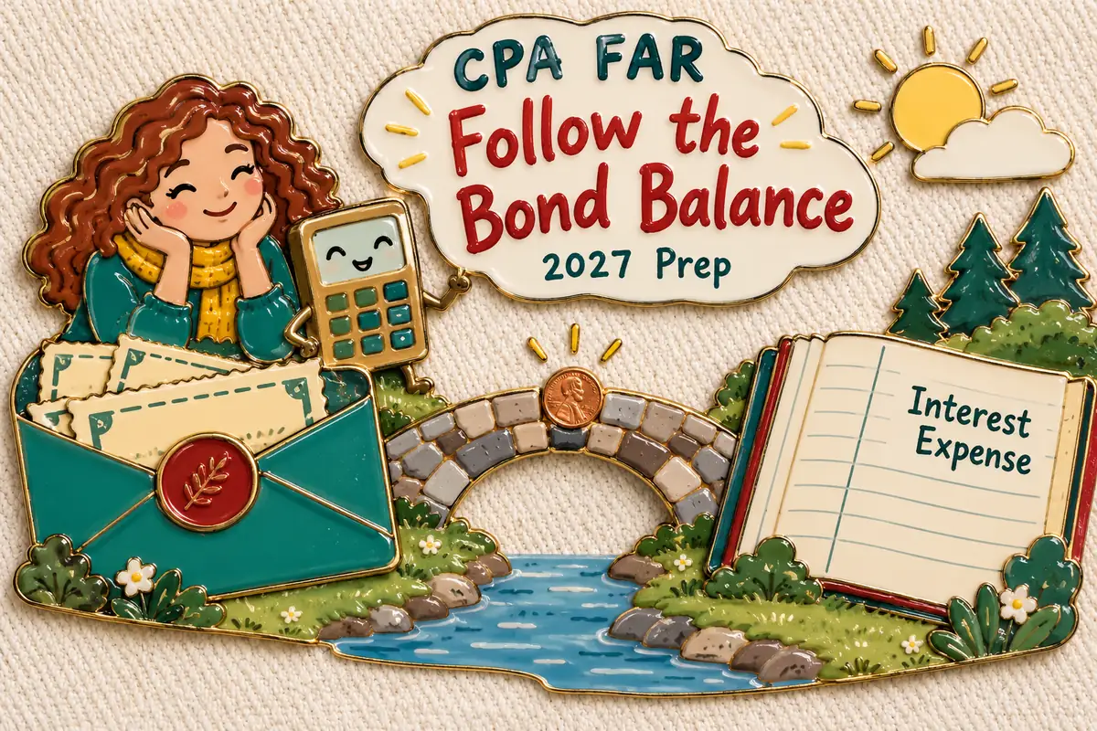 CPA FAR Bonds: Reconcile Carrying Value and Interest Expense (2027 Prep)