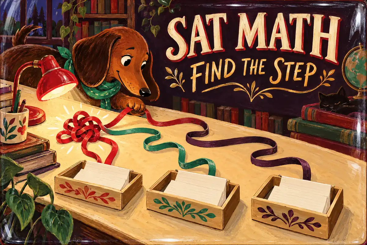 Digital SAT Math Error Log: Separate Algebra, Reading and Calculator Errors (2027 Prep)