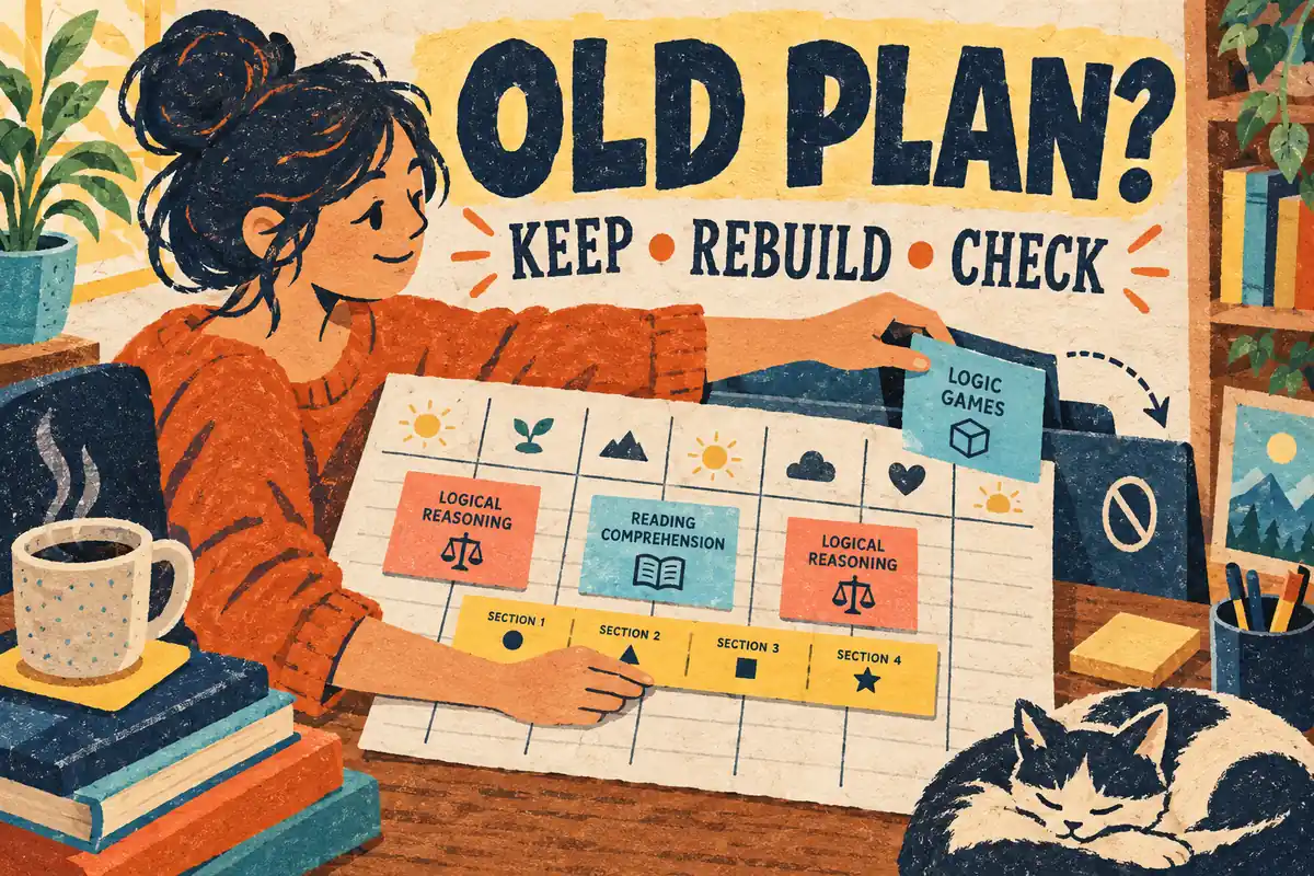 LSAT Without Logic Games: Rebuild an Older Study Schedule (2027 Prep)