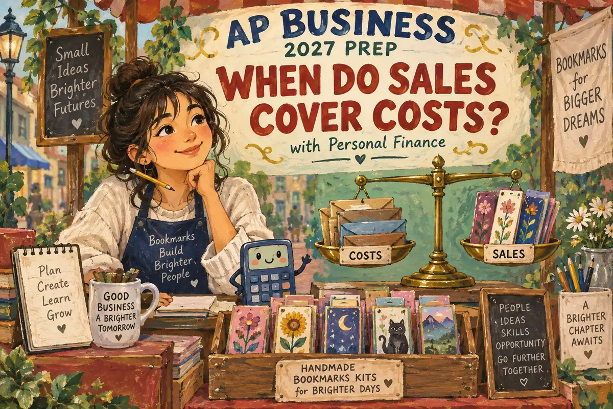 AP Business with Personal Finance: Break-Even Analysis Step by Step (2027 Prep)