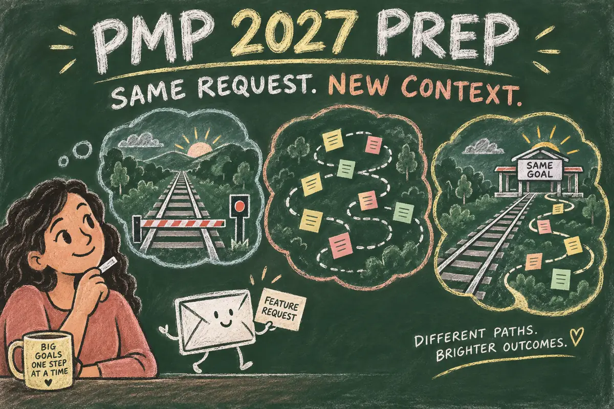 PMP Predictive, Agile and Hybrid: Choose a Response From Context (2027 Prep)