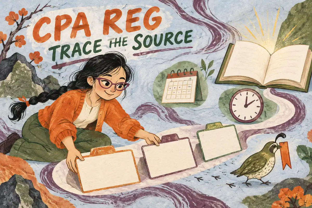 CPA REG Simulations: Build a Tax Research Source Trail (2027 Prep)