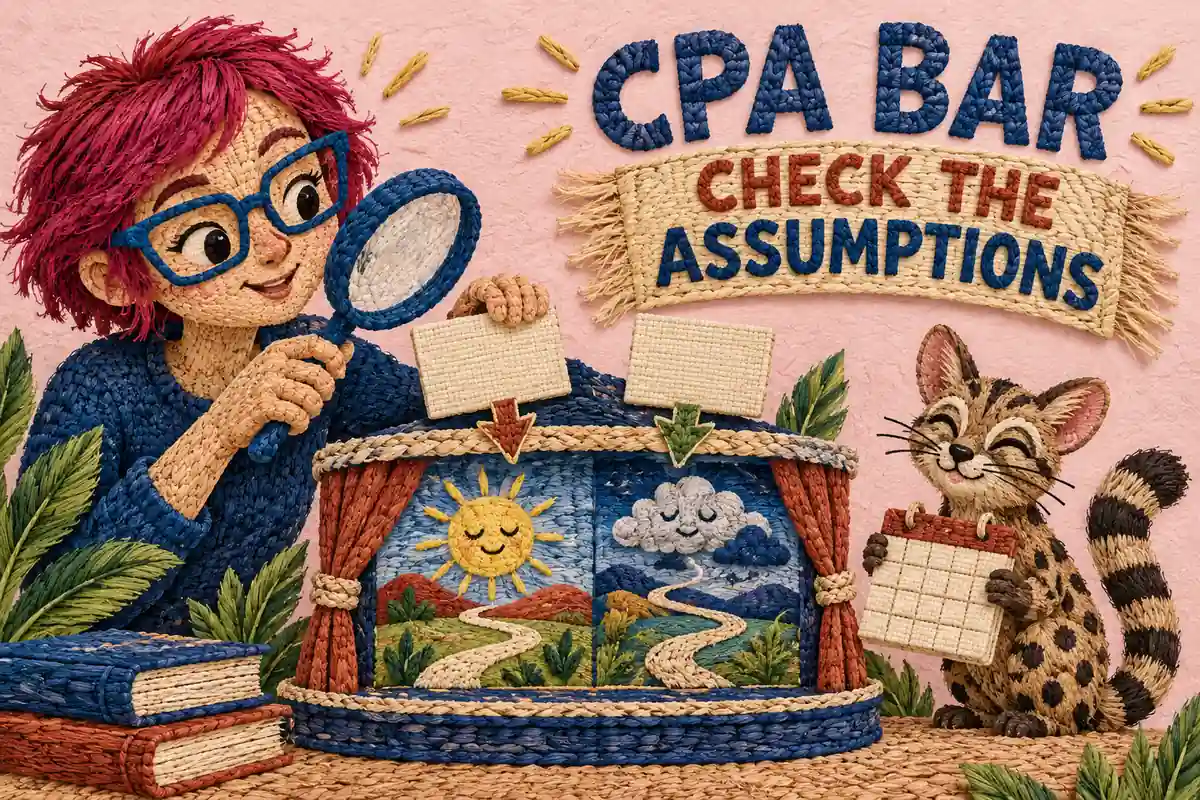 CPA BAR Forecasting: Read Assumptions Before the Model (2027 Prep)