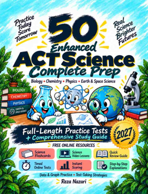 Enhanced ACT Science Complete Prep by Reza Nazari, 2027