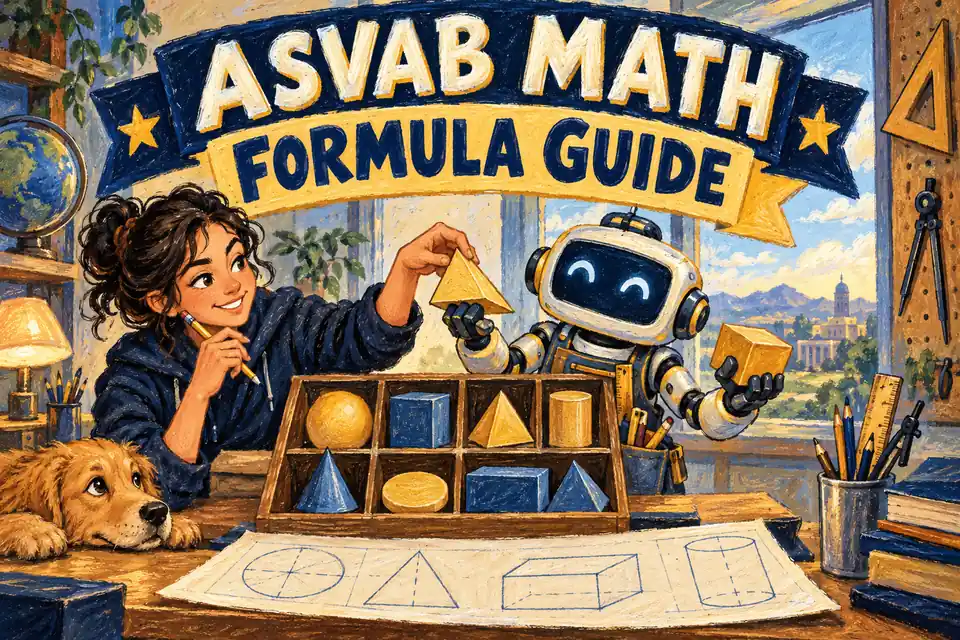 ASVAB Math Cheat Sheet: Every Formula You Need to Know