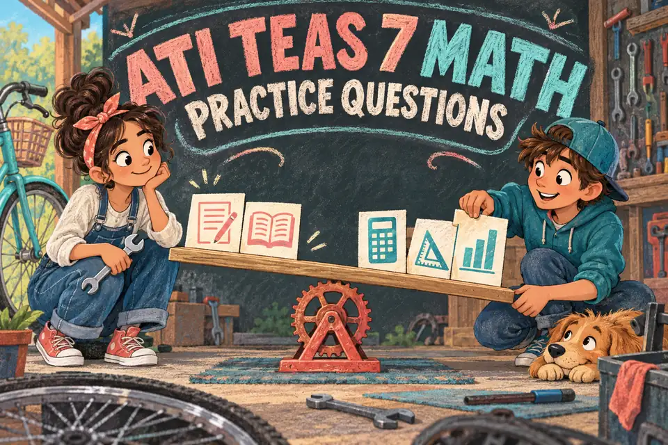 ATI TEAS 7 Math Practice Test Questions