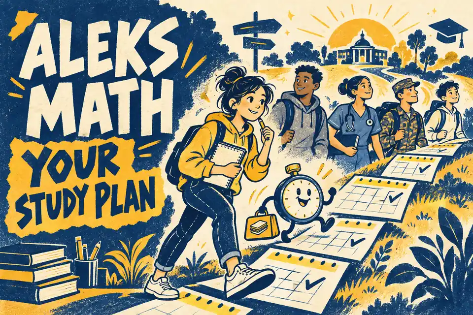ALEKS Math Study Plan: 14 Flexible Review Sessions