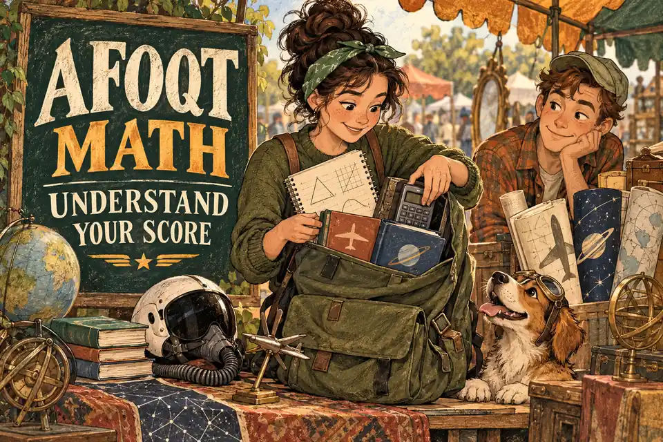 How is the AFOQT Test Scored?