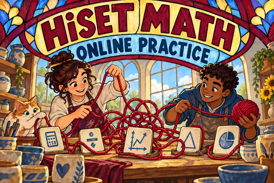 Top 10 Free Websites for HiSET Math Preparation