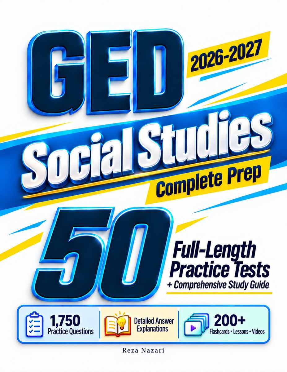 GED Social Studies Complete Prep cover
