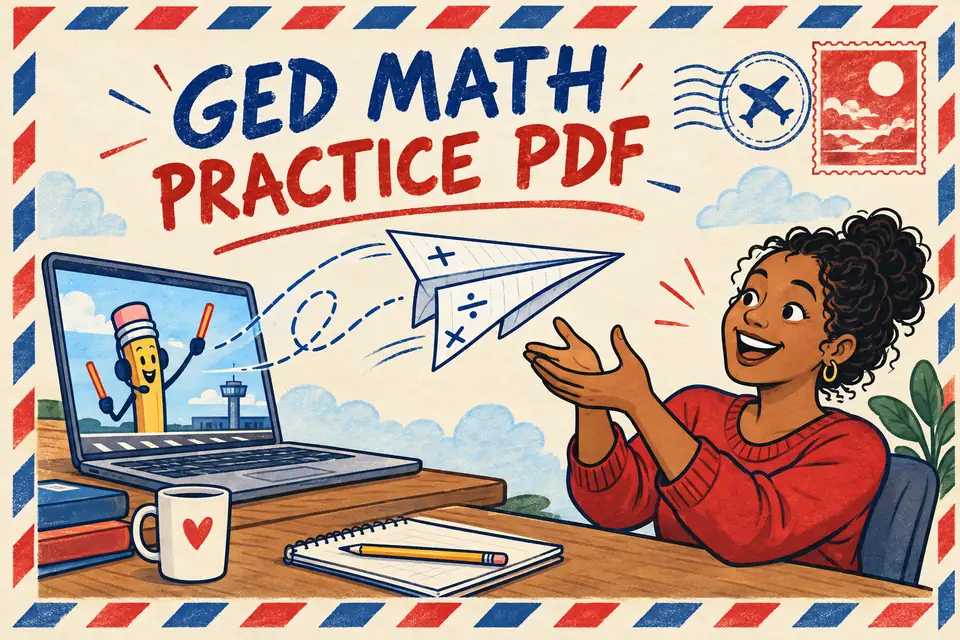 GED Math Practice Test PDF with Answers