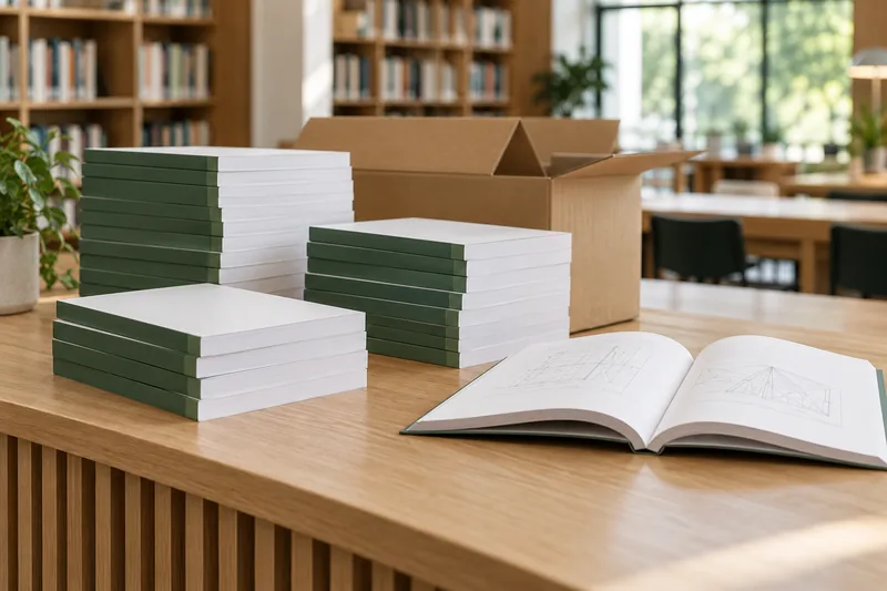 Workbooks organized for an institutional order. Illustrative materials.