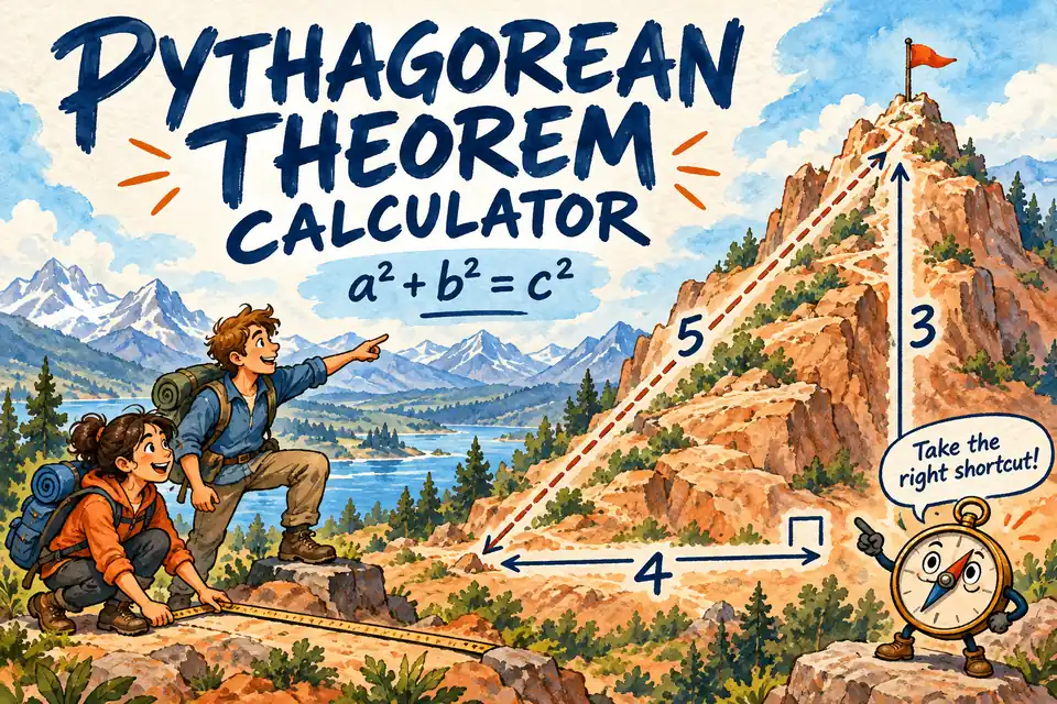 Pythagorean Theorem Calculator (Find the Missing Side, with Steps)