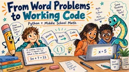 From Word Problems to Working Code: Using Python to Make Middle School Math Stick
