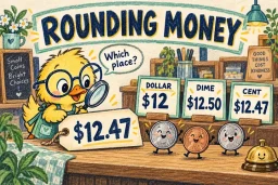 How to Round Money: Dollars, Dimes and Cents