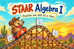 Texas STAAR Algebra 1 Free Worksheets: 64 Printable TEKS-Aligned Algebra 1 PDFs with Answer Keys