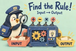 How to Use Four Operations to Find the Rule of Input/Output Tables
