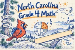 North Carolina EOG Grade 4 Math Free Worksheets: Printable EOG-Ready Practice, Answers Included