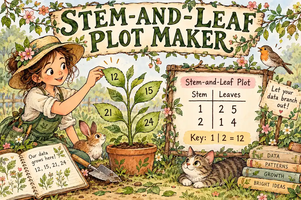 Stem-and-Leaf Plot Maker