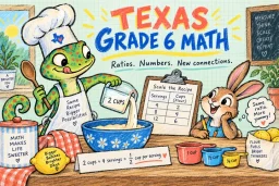 Texas Grade 6 Math Worksheets and STAAR Review