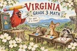 Virginia SOL Grade 3 Math Worksheets: 49 Free PDFs